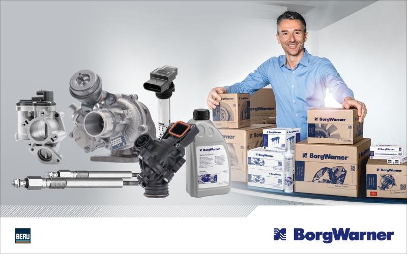 BorgWarner Expands Aftermarket Portfolio with Three BERU Branded Product Lines and AWD Spare Parts
